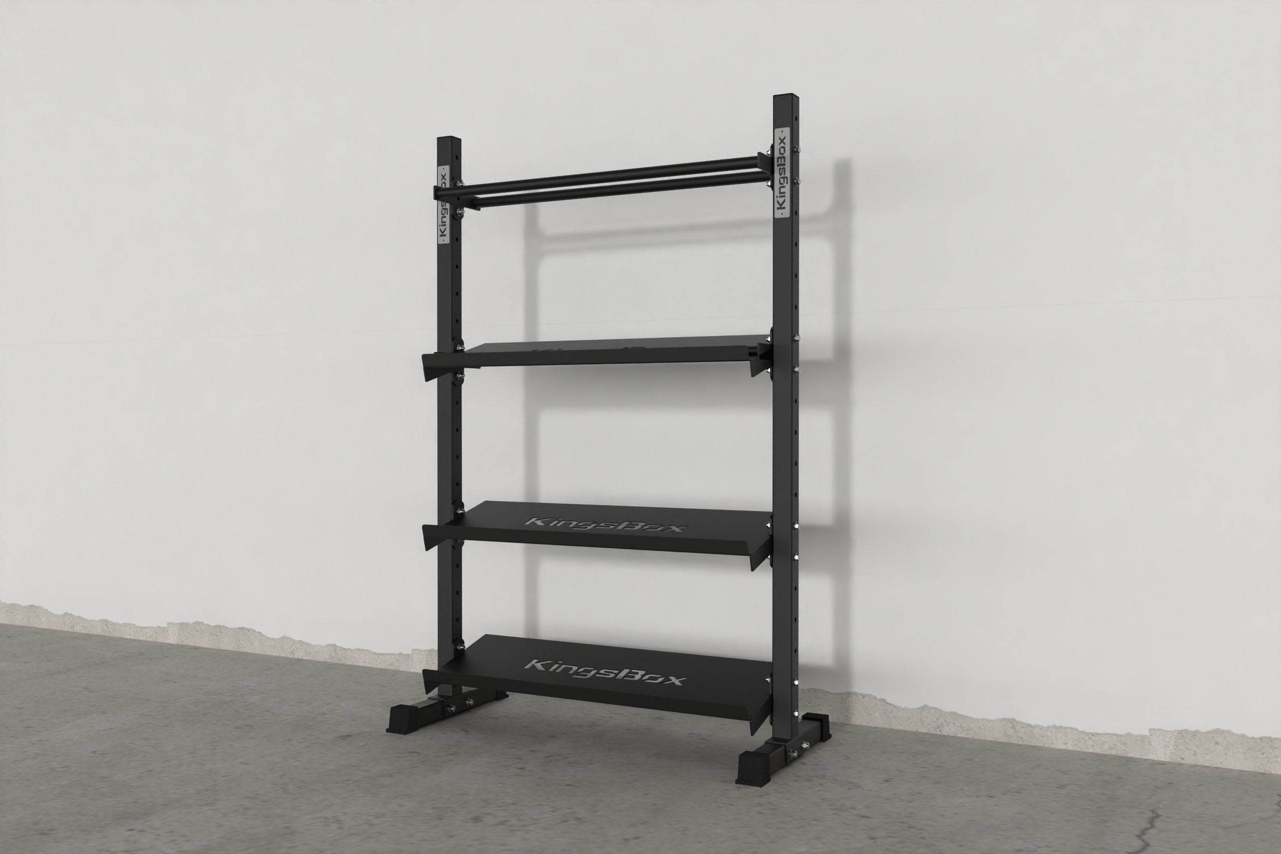KingsBox 4 Shelf Storage Rack