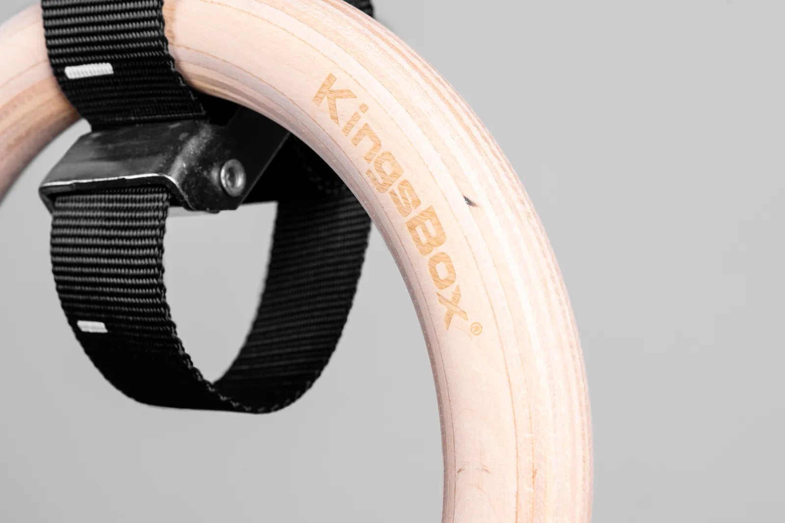 KingsBox Wooden Gymnastic Rings
