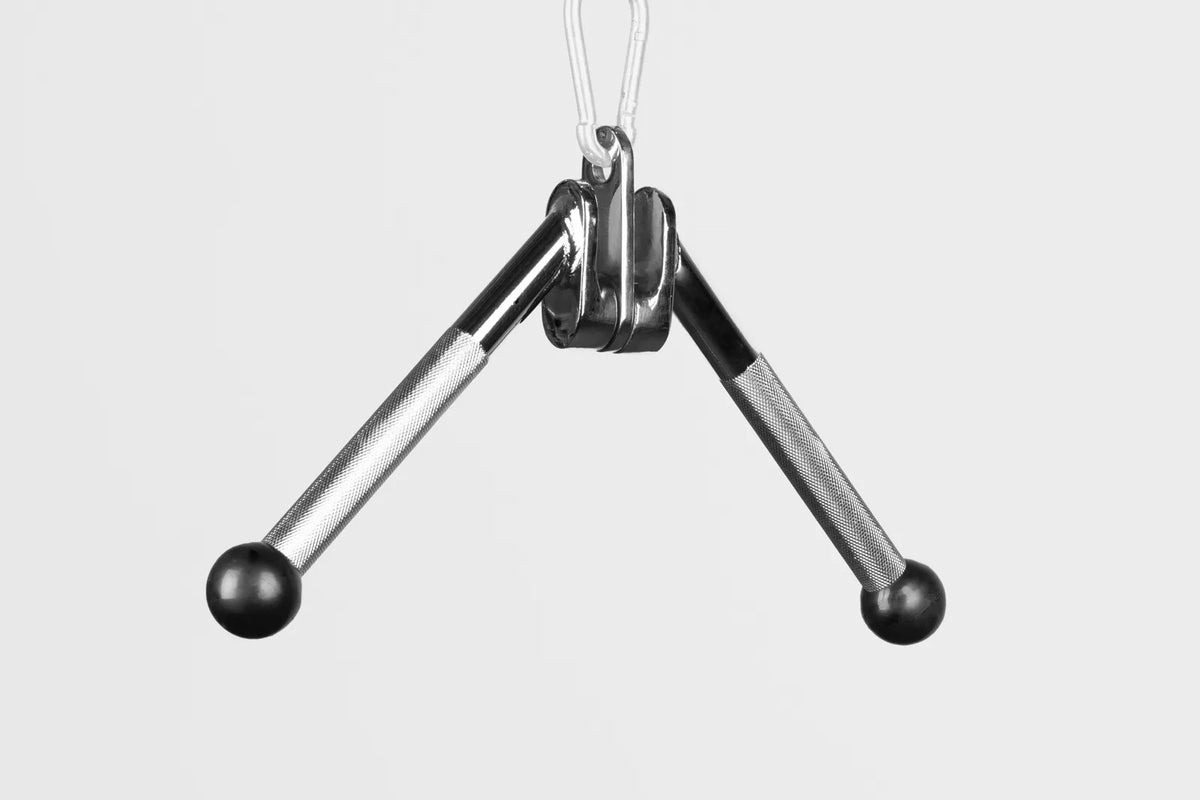 KingsBox Angled V Handle with Rubber Ends